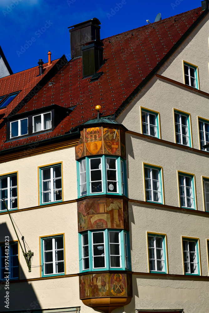 Fototapeta premium Altstadt von Kaufbeuren im bayerischen Allgäu