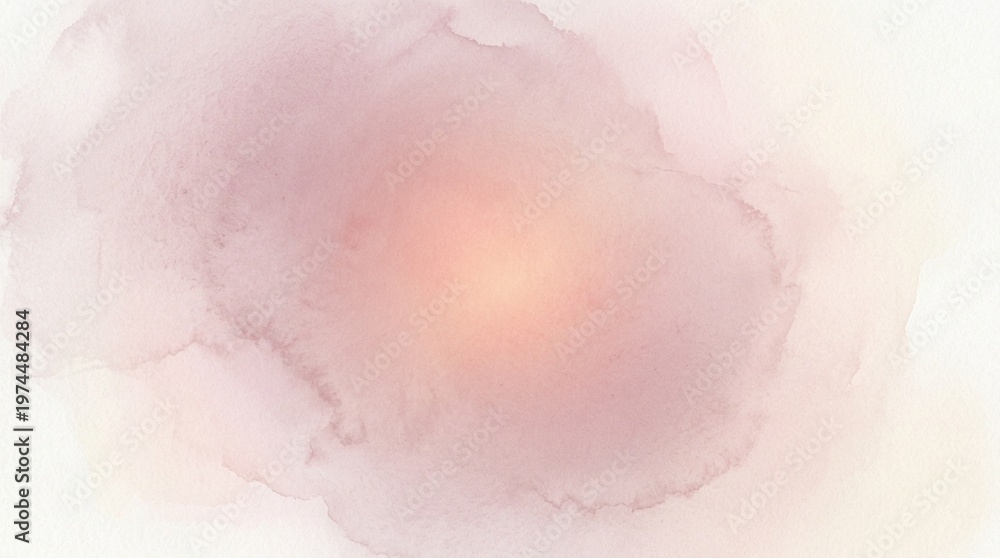 Fototapeta premium Smooth Warm Dusty Rose to Pale Cream Gradient - Soft Blush Abstract Background
