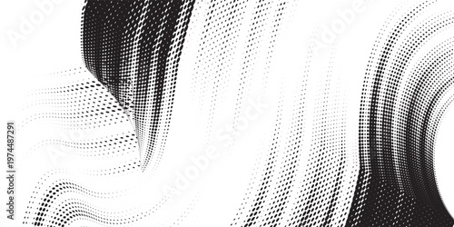 black and white brush wrap car sticker pattern abstract banner sporty lines black and white color combination grunge brush pattern motorsport racing vector Illustration design.