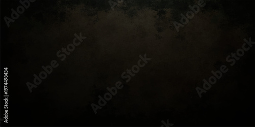 Dark grunge concrete wall background with a weathered black stone texture and aged gray paper pattern for a rough vintage surface backdrop