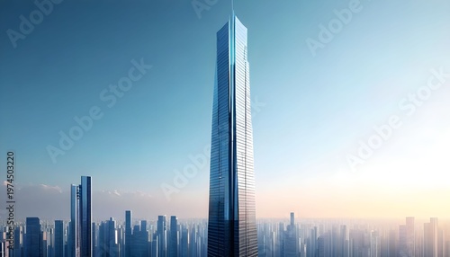 skyscrapers in the city