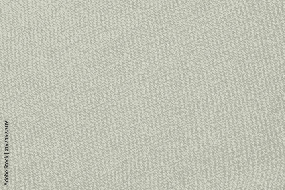 Fototapeta premium Light gray background with a subtle textured pattern. The gray background has a soft, fabric-like appearance, enhancing its elegance. Simple green textured background with copy space.
