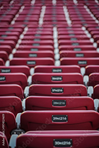 Foto Hiroshima Mazda Zoom Zoom Carp stadium seats