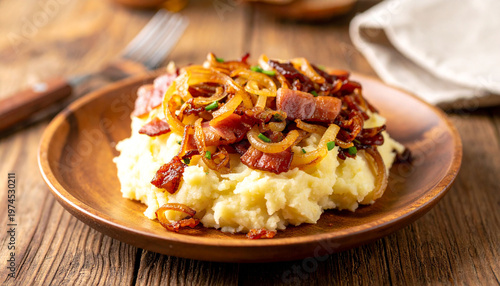 Brændende Kærlighed, Mashed Potatoes with Bacon and Onions
