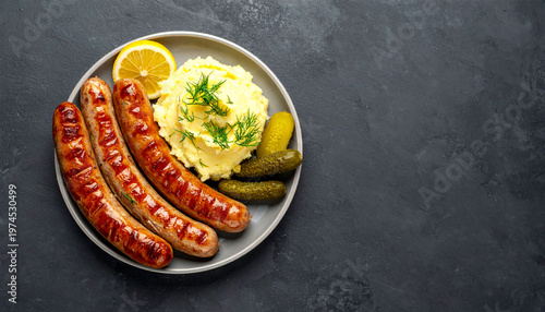 Medisterpolse on dark Background