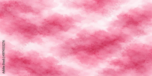 Pink Cloudy Abstract Sky Background