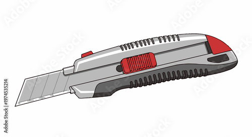 Utility Knife Tool for Crafting and Precise Cutting Applications
