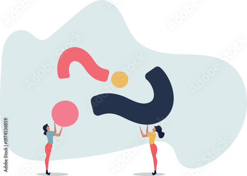 Problem solving, asking question or finding solution for difficulty, teamwork to solve problem or answer, confusion or brainstorm concept.person's life situation and his activities.