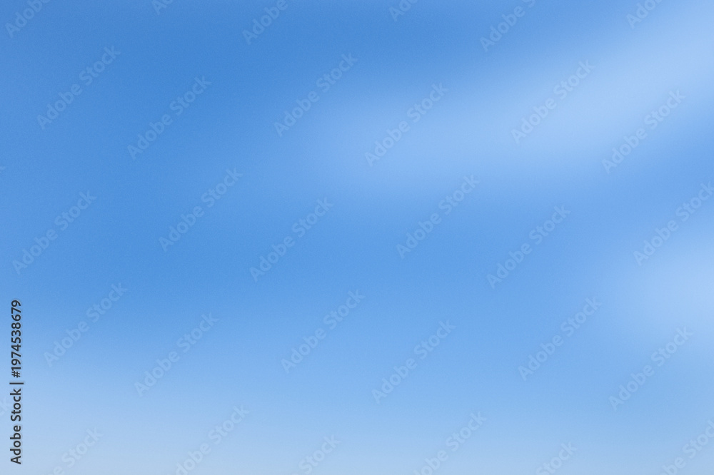 Obraz premium Soft blue background with a smooth gradient texture. The blue background creates a calming and serene atmosphere. Aesthetic gradient blue background with copy space.