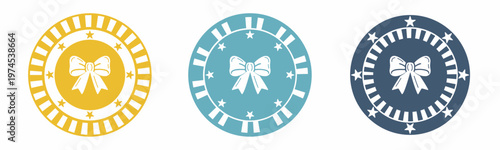 Tie icon. Board illustration label design. Design for business. Vector illustration.