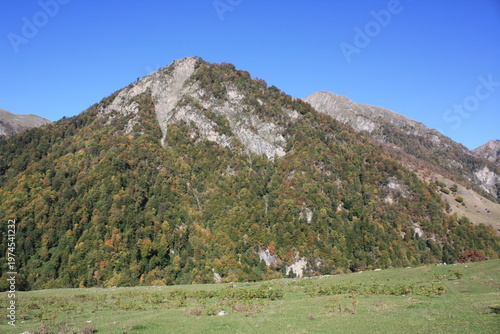 Autumn in the Caucasus Mountains