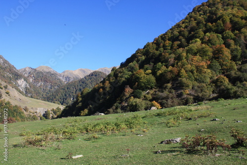 Autumn in the Caucasus Mountains