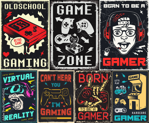 Game zone and gaming themes