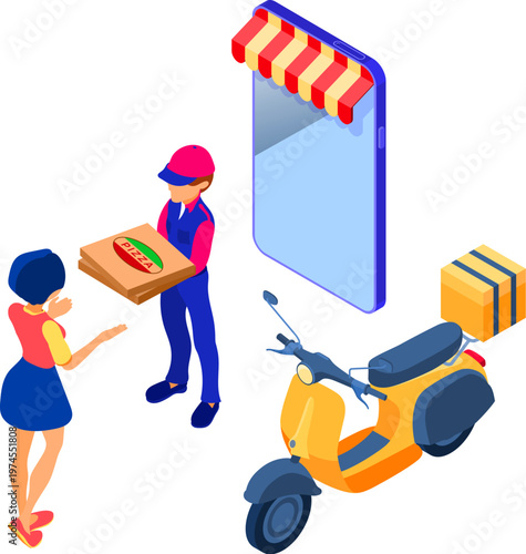 online food order package delivery service