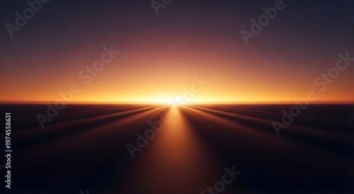 Dramatic sunrise with brilliant sunbeams fanning out from the horizon light play sunbeams dramatic spectacle new beginning landscape powerful contrast outdoors celestial