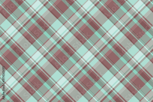 Upscale plaid pattern textile, styling fabric background check. Horizontal vector tartan seamless texture in pastel and light colors.