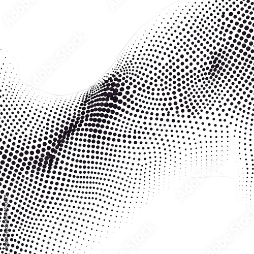 3d dynamic node of big data dots science. Wave infinity sinusoid