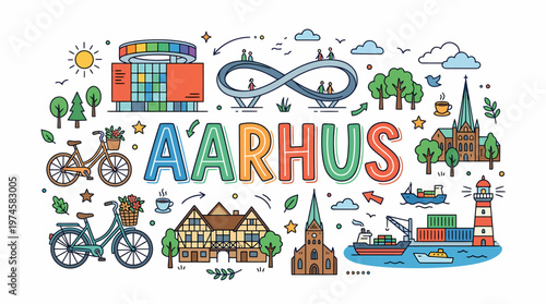 Aarhus Cityscape: Landmarks, Lifestyle, and Danish Charm