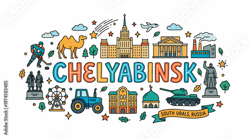 Chelyabinsk City Landmarks and Icons - Russia Travel