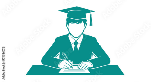 Graduate Student Writing Desk.