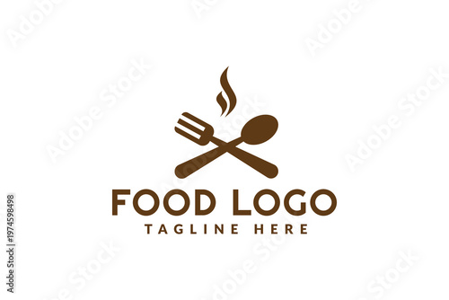 food logo icon vector illustration
