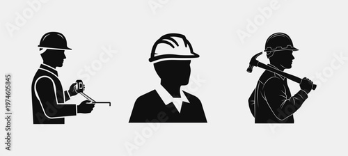 A black silhouette of a mountain climber ascending a rope against a plain white background area.