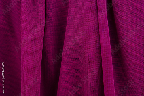 pink fusia soft wavy fabric material background 