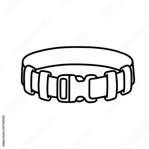 Belt icon isolated sign symbol vector illustration - high quality vector icons	