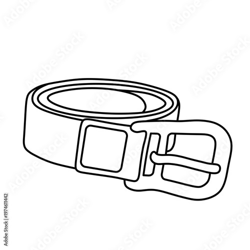 Belt icon isolated sign symbol vector illustration - high quality vector icons	