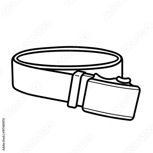 Belt icon isolated sign symbol vector illustration - high quality vector icons	