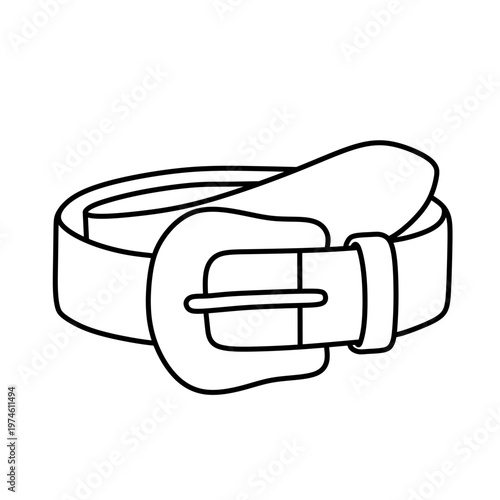 Belt icon isolated sign symbol vector illustration - high quality vector icons	