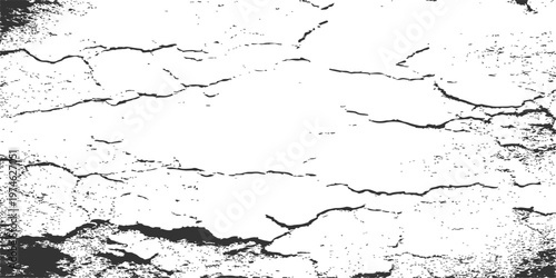 A weathered old grunge wall texture with cracked gray concrete surface and aged dirty plaster detail creates a rough stone material backdrop