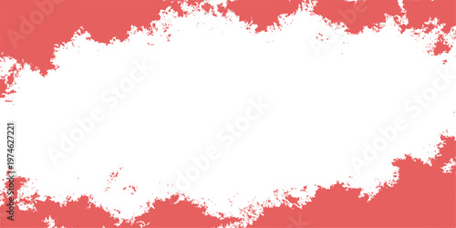 Grungy red paint splashes and ink splats create a textured watercolor vector pattern with blood-like droplets and artistic splatter designs on a decorative crimson backdrop