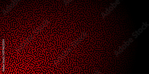 Abstract Reaction-diffusion or Turing pattern natural texture, in a coral light red colour scheme. Linear design with biological shapes.Organic lines in memphis. abstract turing organic wallpaper.	