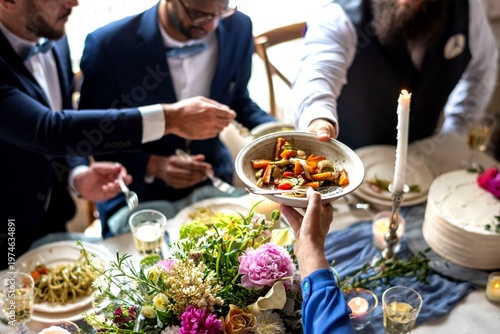 Photos Elegant dining experience with friends
