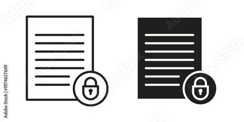 Code of conduct icon design vector. Flat and line vector Icon Design