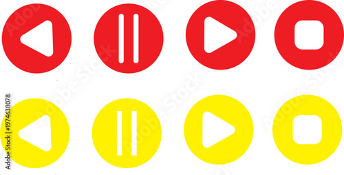 Printbuttons, icon, black, minimalist, media, blue, modern, player, simple, control