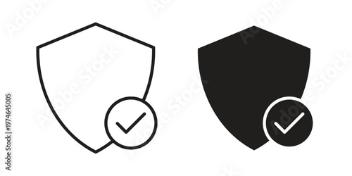 Durable icon design vector. Flat and line vector Icon Design