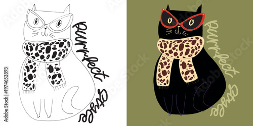 Trendy hand drawn doodle lettering quote. Lettering for t-shirt design, mug print, bag print, clothes fashion. 100% hand drawn vector image.