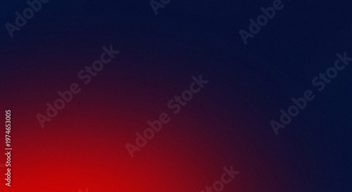 Принти на полотні Smooth gradient transition from deep red to rich navy blue hues illustration