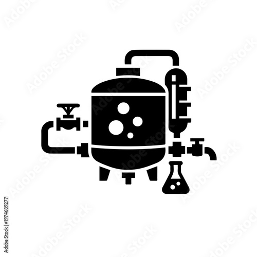Chemical Reactor System Icon