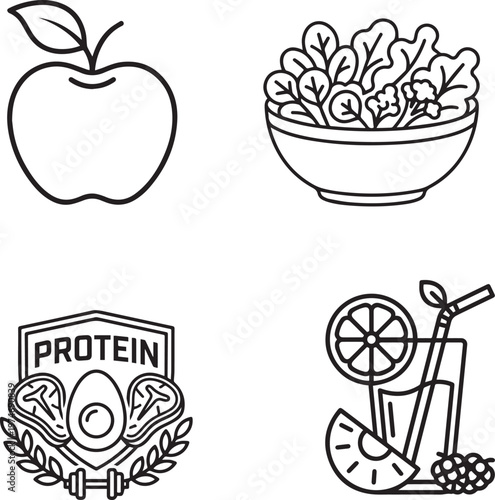 food and drink icons