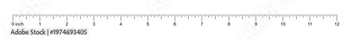 12 Inch Measuring Ruler Template