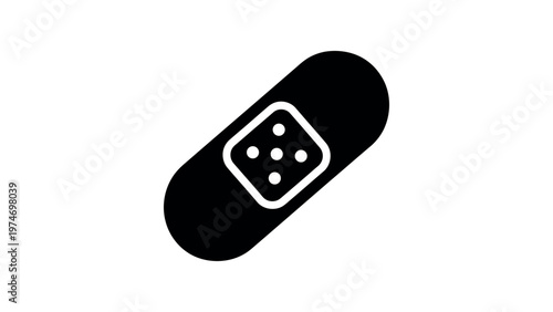 Bandage plaster medical first aid icon