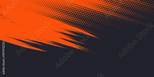 Abstract horizontal light red and blue stripe lines background. You can use for ad, poster, template, business presentation. Vector illustration