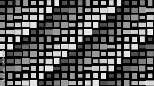 Abstract Bright Gray Tonal Square Vector Minimalist Geometric Background