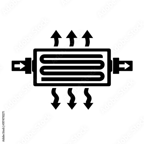Heat Transfer Process Icon