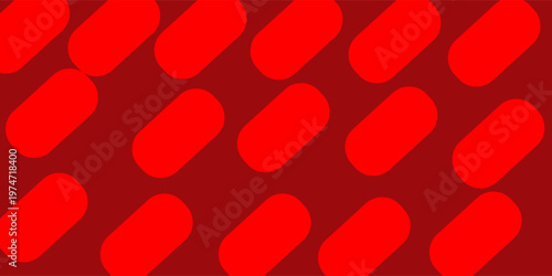 Red abstract background with glowing geometric lines. Modern shiny red gradient diagonal rounded lines  vibrant neutral good nice texture