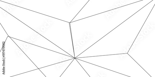Technology abstract white digital background of connected with black line .many squares and rectangle shapes .Internet connection network high digital technology with connecting points and