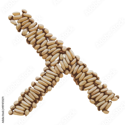 3d rendered molecular structure of protein complex with ligand binding sites isolated on white background, Vector